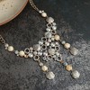 SOHI Women's Cloud Grey The Supernova Statement Necklace - 3 of 4