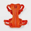 Reflective Comfort Clip-In Clasp Dog Harness - Bright Orange - Boots & Barkley™ - 2 of 3
