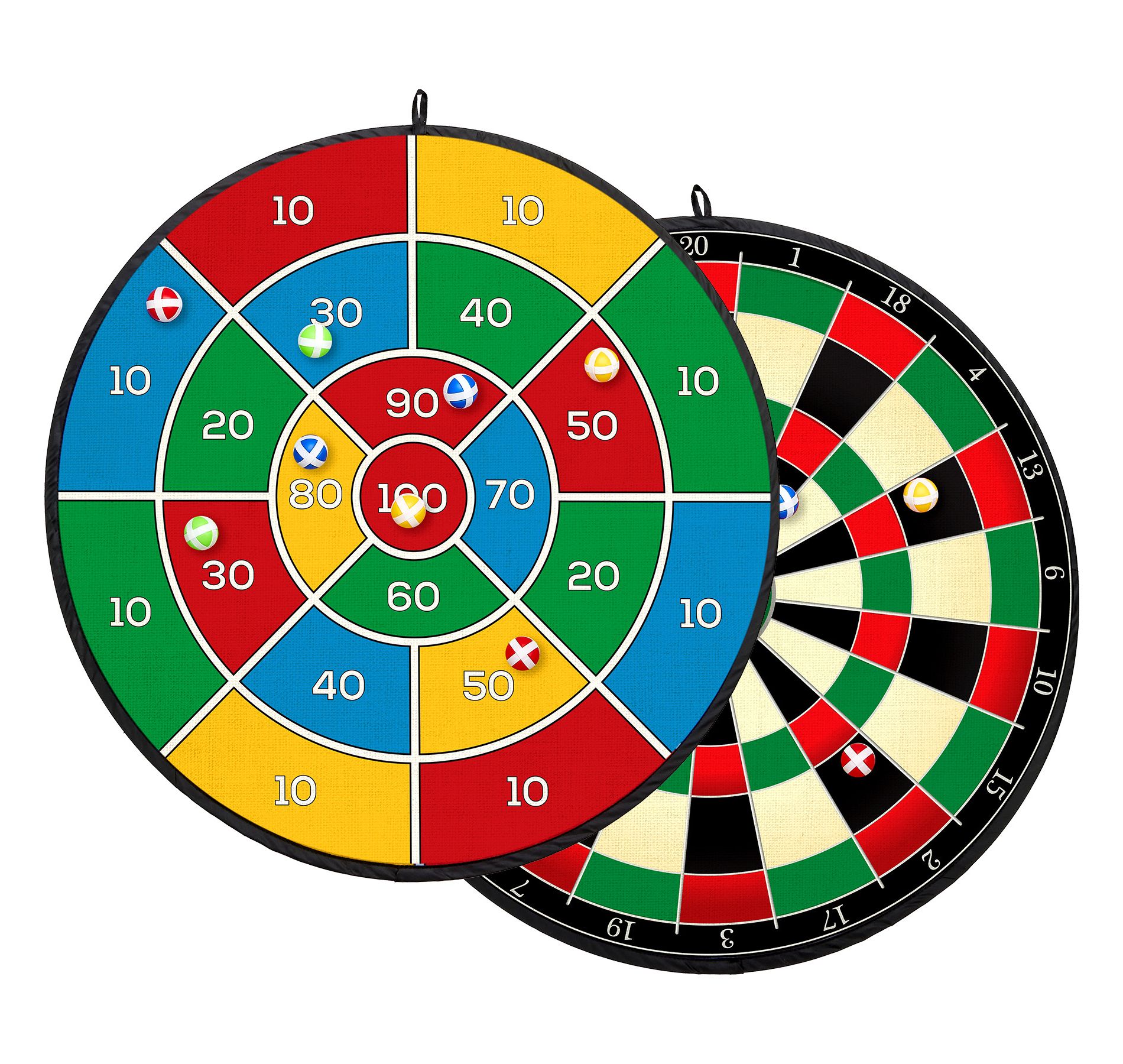 Playbees  Large Dart Board for Kids 29"