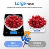 Mojgar Food Scale, 33lb/15kg Digital Kitchen Scale Grams and Ounces for Cooking Baking - 2 of 4