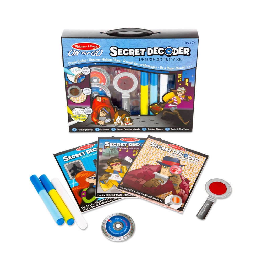 UPC 000772052382 product image for On the Go Secret Decoder Delux Activity Game Set | upcitemdb.com