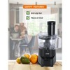 COMMERCIAL CHEF 4-Cup Food Processor 450W with 2 Speeds, Black - image 4 of 4