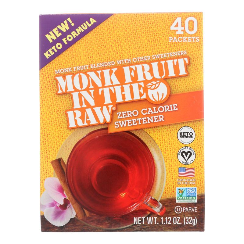 In The Raw Monk Fruit Sweetener - Case of 8/1.12 oz, 2 of 7