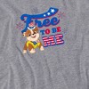 Women's Paw Patrol Rubble Free To Be Me 4th Of July Loose T-Shirt - 2 of 4