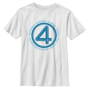 Boys The Fantastic Four: First Steps Family Number T Shirt - 1 of 4