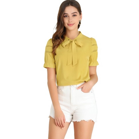 Target yellow sale blouse