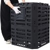 VYNXARIA Garden Composter Bin Made from Recycled Plastic,90 Gallons (340Liter) Large Compost Bin - 4 of 4