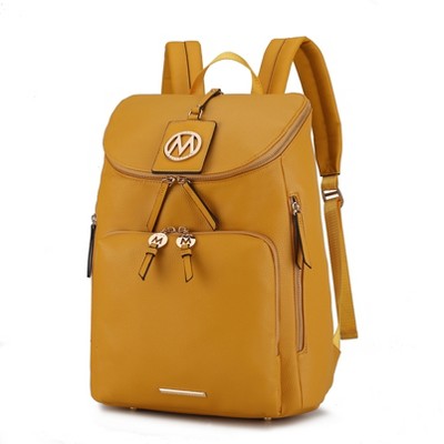 MKF Collection Angela vegan Leather Large Travel Backpack by Mia K
