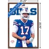 Trends International NFL Buffalo Bills - Josh Allen Feature Series 23 Framed Wall Poster Prints - 3 of 4
