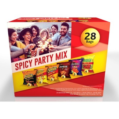 Frito-Lay Variety Pack Spicy Party Mix Cube - 28ct