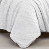 Southshore Fine Living Clipped Jacquard Chevron Comforter Set - 4 of 4