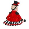 HalloweenCostumes.com 0/3mo   Infant Ringmaster Costume Dress | Circus Costumes, White/Black/Red - 2 of 2
