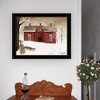 Gulches Series "New Fallen Snow" in by Billy Jacobs 1 Piece Black Frame Print Seasonal Home Decor Poster Art Print 21 in. x 1 in. - 2 of 4