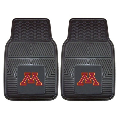 NCAA Minnesota Golden Gophers Vinyl Car Mat Set - 2pc