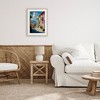 Stupell Industries Colorful Coastal Town Framed Print Under Glass Art - 3 of 4