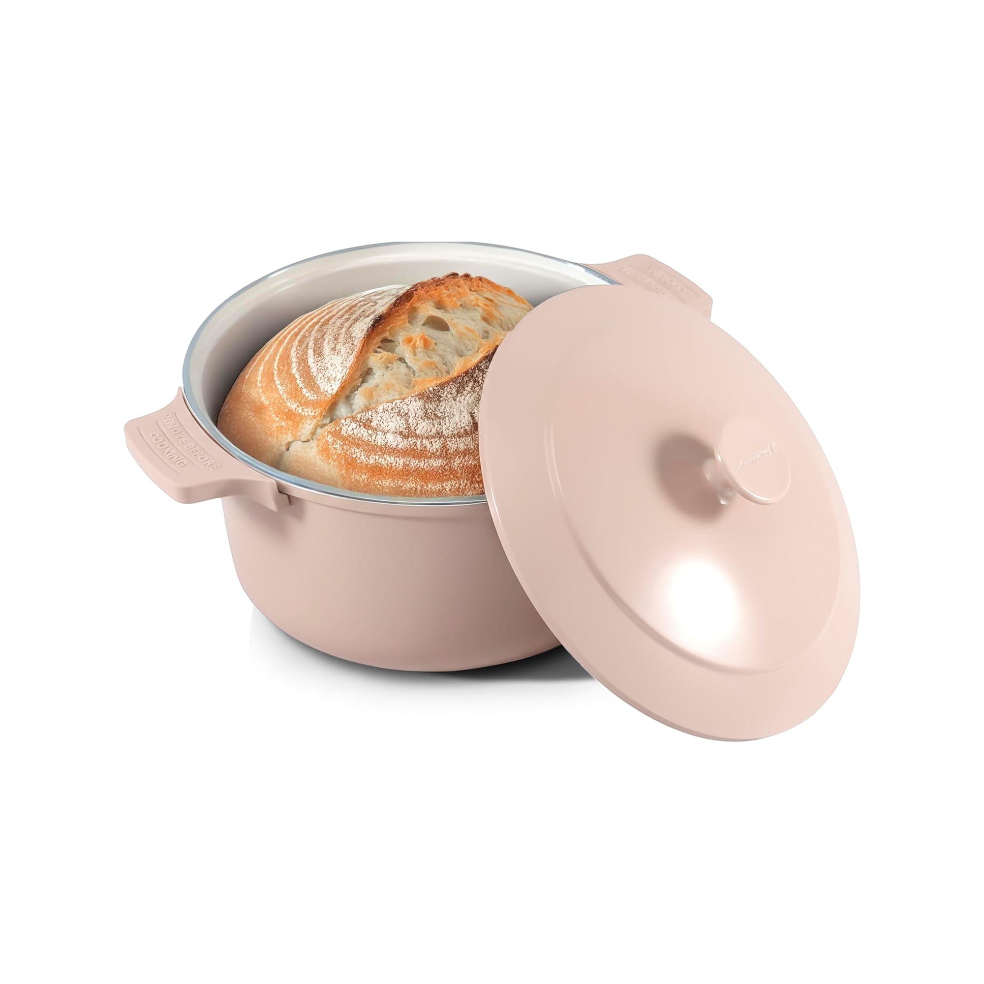Gotham Steel Dutch Oven 5 Qt Pot With Lid Nonstick Ceramic Cooking Hot Pot Induction Stock Pot