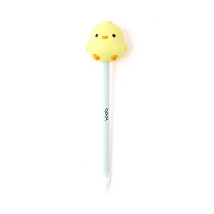 Yoobi Novelty Ballpoint Pen Squishy Topper Yellow Chick - 1 of 4
