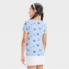 Girls' Squishmallows Pointelle Short Sleeve T-Shirt - Blue - 2 of 3