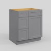LOVMOR in Plywood Bath Vanity Cabinet with Drawers without Top for Kitchen, Bathroom, Living Room - 2 of 4