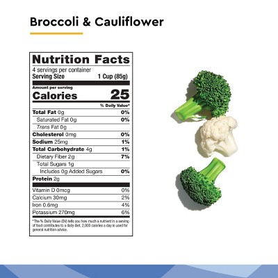 Taylor Farms Broccoli & Cauliflower Florets - 12oz