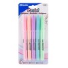 BAZIC Products® Pen Style Highlighter with Pocket Clip, Pastel, 5 Per Pack, 12 Packs - 2 of 4
