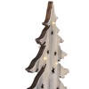 Northlight Lighted Moose and Christmas Tree Wooden Decoration - 13.5" - Warm White LED Lights - 3 of 4