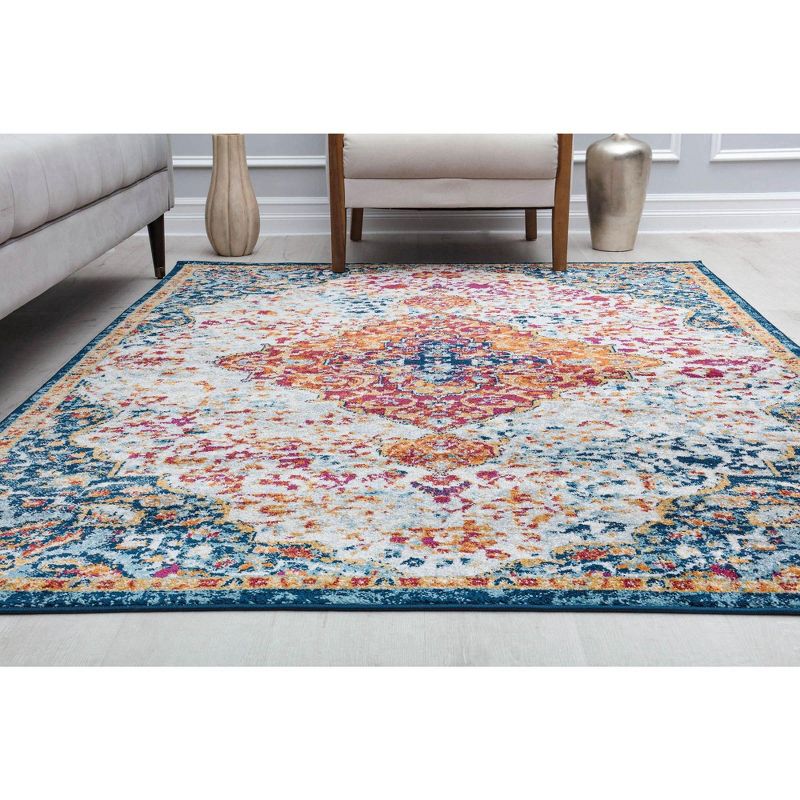 Rugs America Harper Abstract Vintage Area Rug, 3 of 7