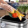 Alpine Industries Stainless Steel Rectangular Liner Open Top Commercial Indoor Trash Can 5.3 Gallon - 4 of 4