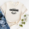 Simply Sage Market S.W.Smiley Choose Happy Bold Smiley Face Short Sleeve Tee - 3 of 4