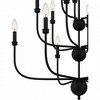 Quoizel Lighting Blanche 15 - Light Chandelier in  Matte Black - 3 of 4