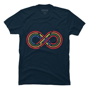 Adult Design By Humans Eternal Love Infinity Pride By Belugastore T-Shirt - 1 of 2