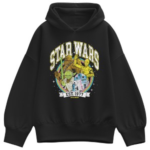 SuperStructure スウェット/fight it out パーカー Women's Star Wars Characters Collegiate Logo Oversized Fleece