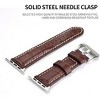 Worryfree Gadgets Genuine Leather Band for Apple Watch 49mm - 4 of 4