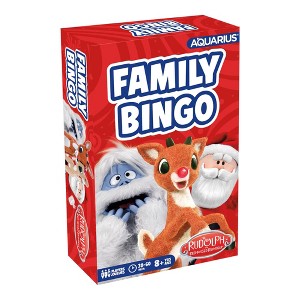 Aquarius Puzzles Rudolph the Red-Nosed Reindeer Family Bingo Game - 1 of 3