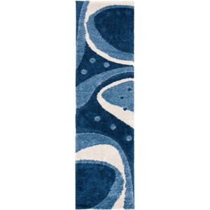 Florida Shag SG473 Power Loomed Indoor Rugs - Safavieh - 1 of 4