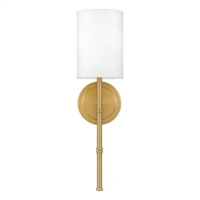Quoizel Lighting Monica 1 - Light Sconce in  Aged Brass
