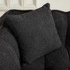 Sapphtopaz 5-Foot Bean Bag Chair High Resilience Foam Chenille Bean Bag Chairs for Adult Sofa Chair for Two Accent Chair for Living Room, Bedroom - 2 of 4