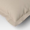 26"x25" Woven Outdoor Deep Seat Back Cushion - Threshold™ - 4 of 4