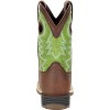 Kids Durango® Lil' Rebel Pro™ Big Kid's Lime Western Boot - 4 of 4