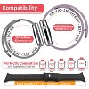 Vena 3 Pack For Apple Watch Ultra 2 Band 49mm, Apple Watch Ultra Band, Silicone Sport Strap For iWatch 45mm Series 9/8/7 44mm Series 6/5/4 - 3 of 4