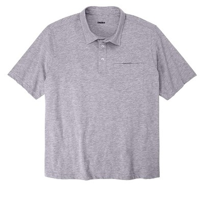 KingSize Men's Big & Tall Shrink-Less Lightweight Polo