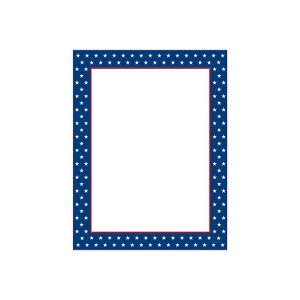Great Papers! American Stars Letterhead 8.5" x 11" 80 count (2013035) - 1 of 1