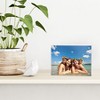 Americanflat 6x8 Acrylic Picture Frame - Scratch Resistant with Magnetic Corners & Freestanding for Tabletop, clear - 4 of 4