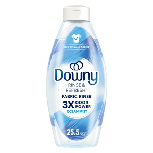 Downy Ocean Mist Rinse Liquid Fabric Softener - 25.5 fl oz - 1 of 4