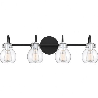 Quoizel Lighting Andrews 4 - Light Vanity in  Earth Black
