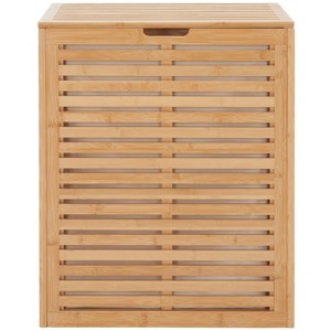 Jacy Laundry Basket with Liner - STG1901 - Natural/Beige - Safavieh - 1 of 4