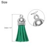 Unique Bargains PU Leather Craft Bracelets Jewelry Making Keychain Tassels 200 Pcs - 2 of 4