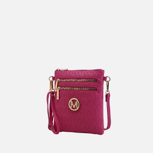 MKF Collection Andrea Milan M Signature Crossbody Bag by Mia K - 1 of 4