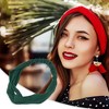 Unique Bargains Women's Simple Solid Elastic Cross Headwrap 1 Pc - 2 of 4