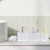 Unique Bargains Lightweight Bathroom Accessories Set 1 Set - 4 of 4